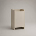 Credenza con anta e vano aperto in MDF beige 60 x 35 x 75 cm