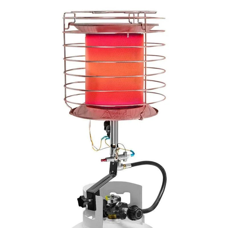 42000 BTU portatile serbatoio superiore Propane riscaldatore esterno campeggio, compatto progettazione portatile, liquido Propane, 42,000 BTU