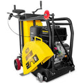 Gas 18 in., Gas 18 in. Camminata-Behind cemento Saw 13 HP EPA Cement Camminare dietro nessuna lama, 13 HP, Multicolore, seghe in calcestruzzo