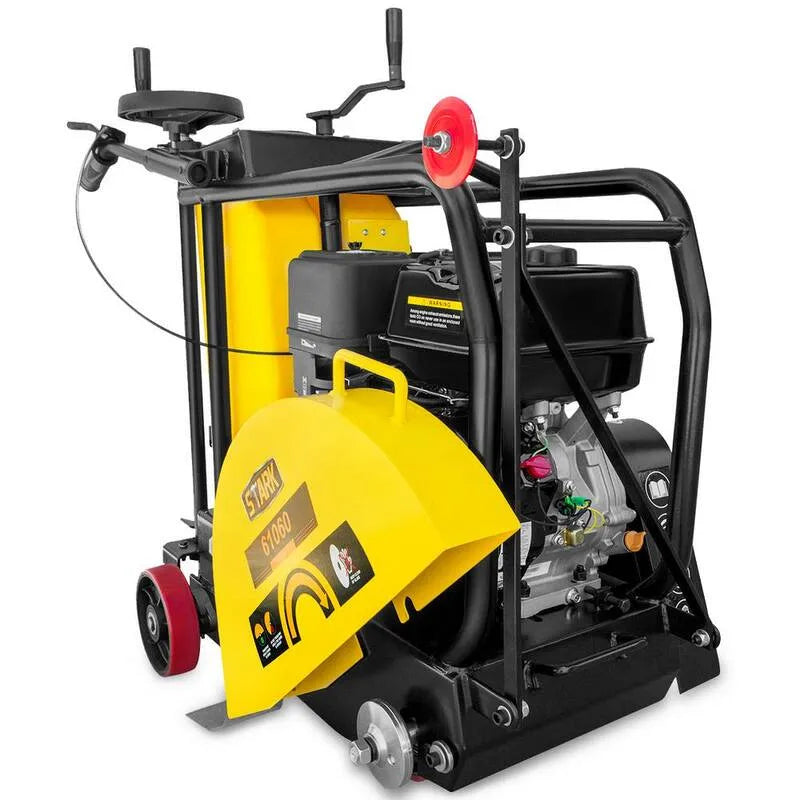 Gas 18 in., Gas 18 in. Camminata-Behind cemento Saw 13 HP EPA Cement Camminare dietro nessuna lama, 13 HP, Multicolore, seghe in calcestruzzo