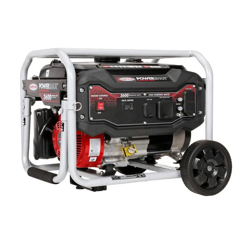Generatore portatile 4500-Watt, Design portatile compatto, Potenza