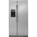 GE Refri rator, 21, 9 cu. ft, controprofondità, acciaio inossidabile, 21.9 cu. ft