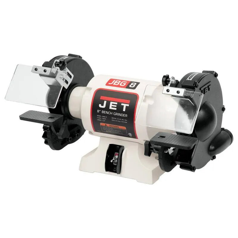 JWBG-8, 1/2 HP, 1/2 HP 115-Volt utensili per la lavorazione del legno Grinder, 8 pollici.
