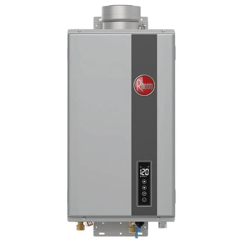 Scaldacqua, Rheem, Performance Plus 8. 4 GPM Smart non condensante gas naturale senza serbatoi riscaldatore acqua, gas naturale, interno, 8. 4 GPM