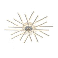 Ventilatore da soffitto, 45 pollici, Telecomando, DC Motor, da interno, Bianco, 45 in