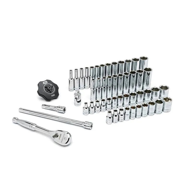 Strumento meccanico a cricchetto metrico e a presa 120XP, 1/4 in., 51 pezzi