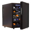 Frigorifero, nero 1. 7 cu. ft. 48L Frigo elettrico del vino, 1.7 cu. ft