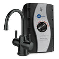 Dispenser acqua calda e fredda InSinkErator HOT250, rubinetto nero opaco 8,21 pollici, HC250MBLK-SS