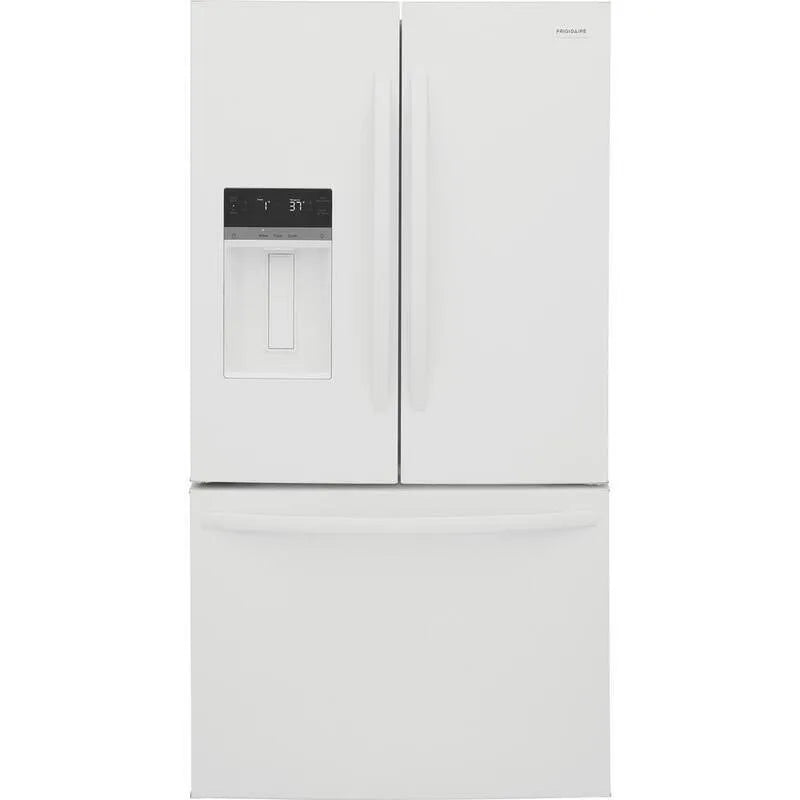 Frigidaire, 27. 8 Cu. Ft. Frigorifero porta francese in bianco, 27.8 Cu. Ft
