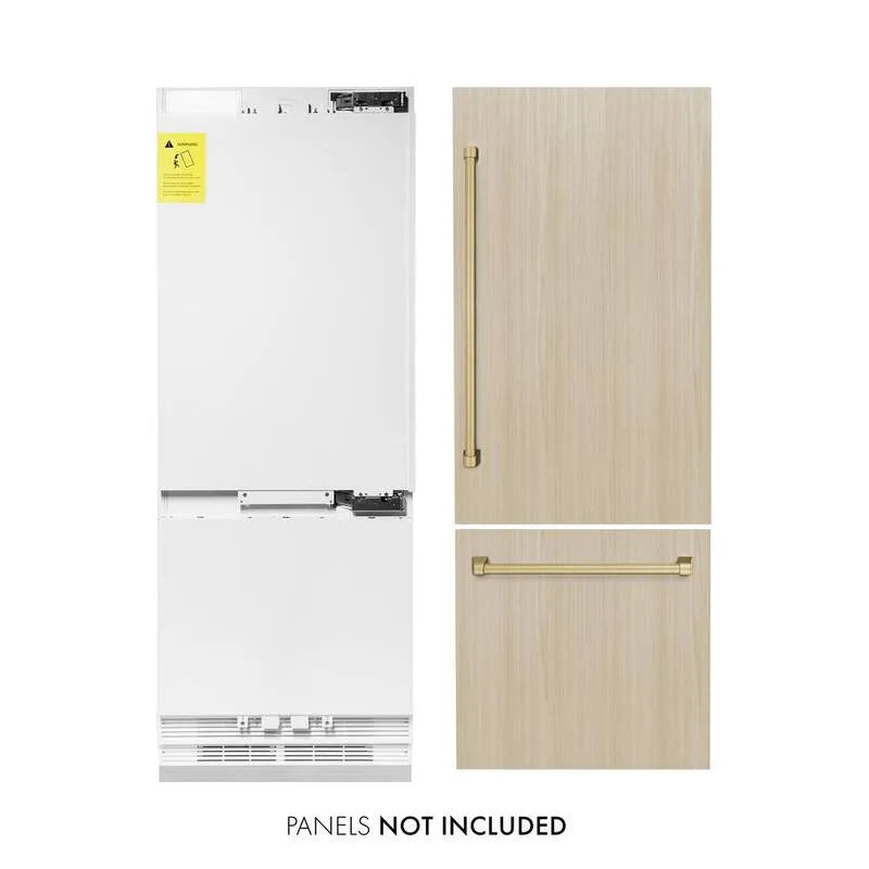 Frigorifero 2-Door, 30 in., Autografo, Bronzo, Appliance per stoccaggio di cibo congelato