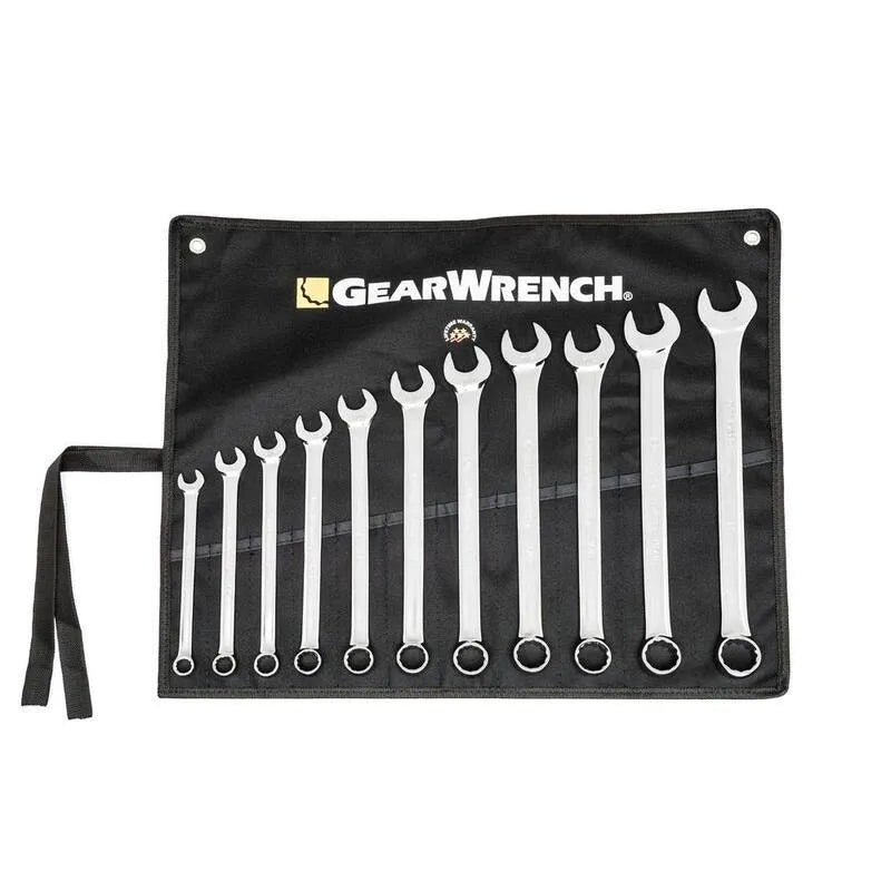 Set di chiavi combinate con strumento 12-Point, 11 pezzi, lungo