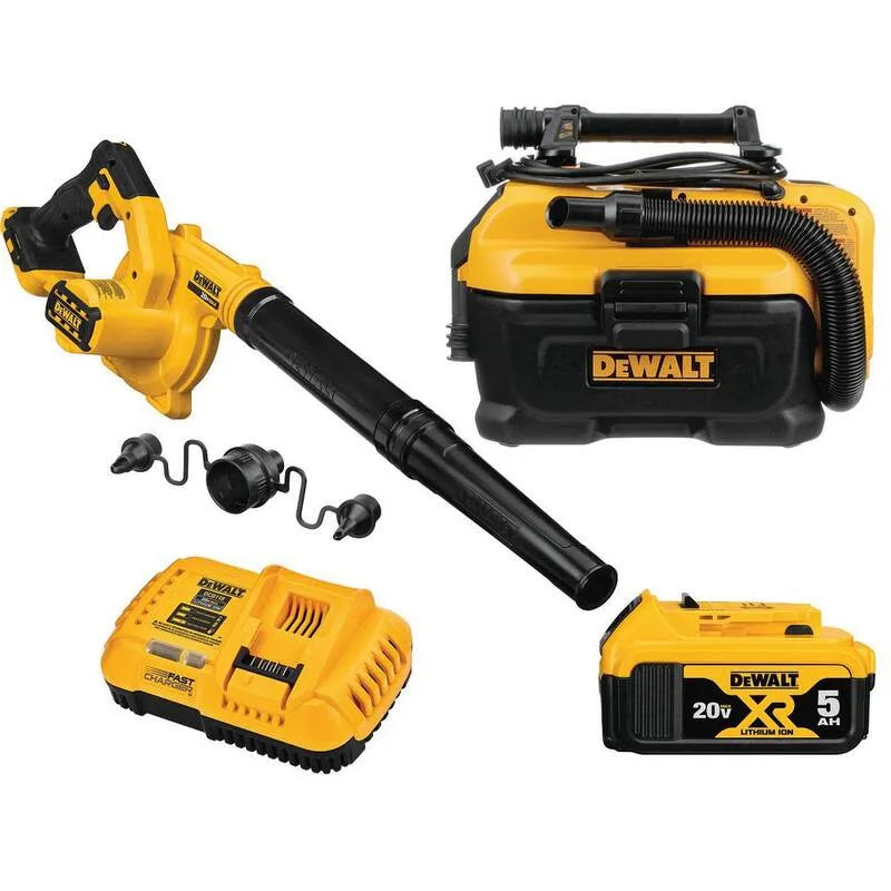 DEWALT aspirapolvere, 20V, 2 Gal, Design senza fili, 2 utensile