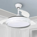Ventilatore da soffitto, telecomando, 42 pollici, bianco, a distanza, 42 in