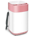Lavabo di carico portatile completamente automatico, 1 cu. ft, Design compatto portatile, Rosa, Lavatrice portatili