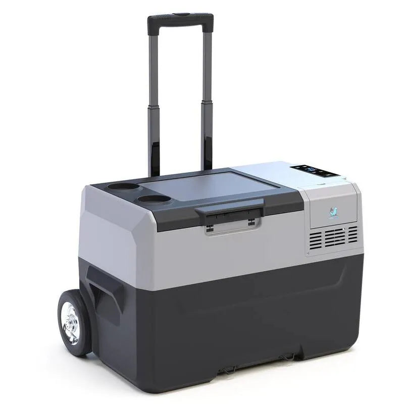 32 qt, progettazione compatta portatile, auto portatile raffreddamento con ruote