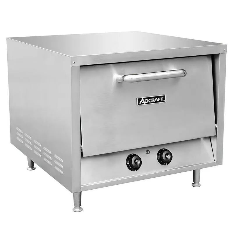 Forno per pizza commerciale, acciaio inossidabile, progettazione commerciale-classe, 2850 W, 18 in.