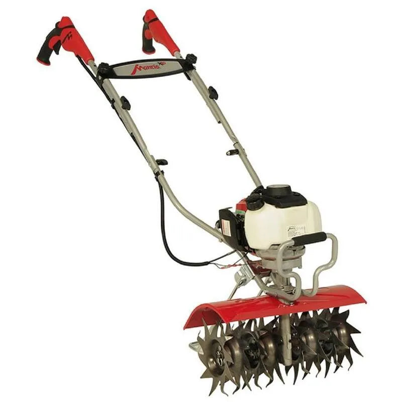Mantis, 35cc 4-Cycle XP Gas Tiller con Kickstand, Nero, Motozappe