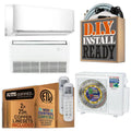 sistema mini-split 220-Volt, 2. 25 Ton, 27000 BTU, Wall-Mountable, Funzione di calore, Bianco, Sistemi multisplit