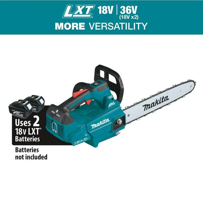 Makita LXT 16 in 18V X2 36V Lithium-Ion senza spazzole batteria superiore maniglia catena Saw utensile-Only