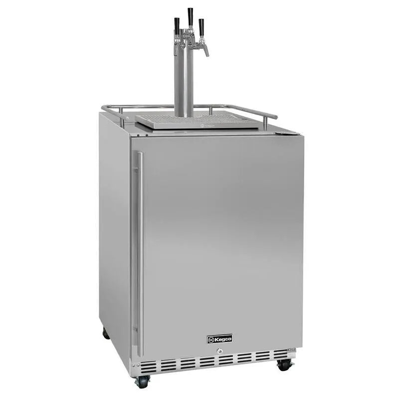 Dispenser per birra all'aperto di dimensione completa commerciale, progettazione commerciale-classe, Acciaio inox, Spillatori refrigerati