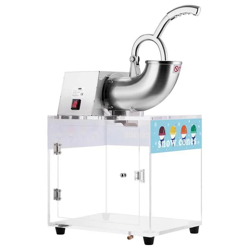 Blades acciaio inossidabile cono della neve macchina 440lbs/hr., 140 oz