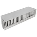 Cappa aspirante, Cappa, 900 CFM, 48 in., Acciaio inossidabile, Installazione incorporata
