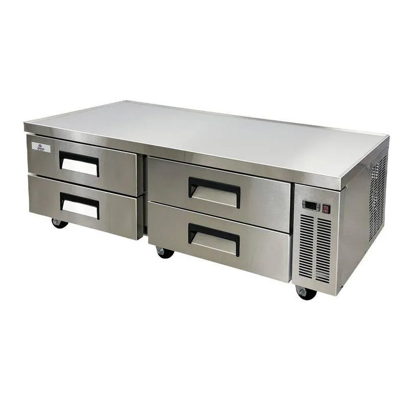 Frigorifero 4-Drawer, 72 pollici, 35 piedi, Acciaio inossidabile, Commerciale-Grade Design, 72 in, 35 cu. ft