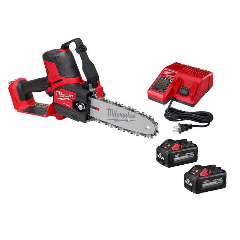 Milwaukee, 8 in., 18V, 6. 0 Ah, 6. 0 Ah batteria e caricabatterie ad alta uscita, senza spazzole, 6.0 Ah