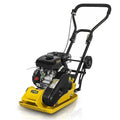 3 HP Camminare dietro il rullo del piatto vibrante del suolo Rammer con maniglia pieghevole e ruota, progettazione compatta portatile