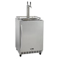 doppio rubinetto digitale commerciale esterno Kegerator, acciaio inossidabile, progettazione commerciale-classe