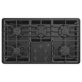GE 5-Burners Gas piano cottura, 36 in., Sealed-Burner superficie di cottura controsoffitto, nero, Piani cottura a gas