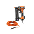 RIDGID RDGID Nailer, 1-3/8 in., 4 in., 50 ft, tubo di aria piatta, strumento di fissaggio pneumatico