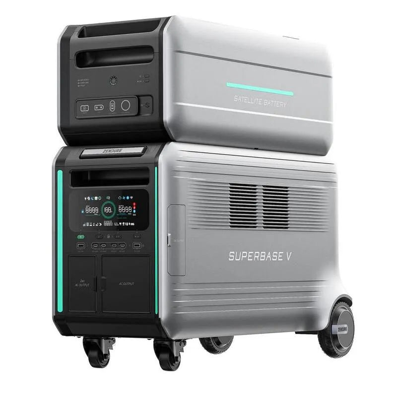 Generatore, 3800W, 6600W, 3800W Plug e Play generatore solare con uscita di tensione digitale con batteria satellitare 600W