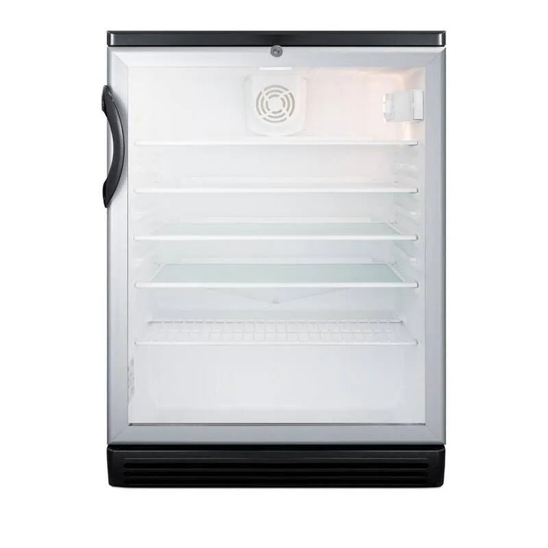 Frigorifero, 24 pollici, 5, 5 piedi, Design commerciale-classe, Nero, 24 in, 5.5 cu. ft