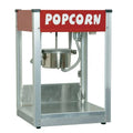 Macchina di popcorn controsoffitto in acciaio inossidabile rosso, 4 once, Thrifty, 4 oz