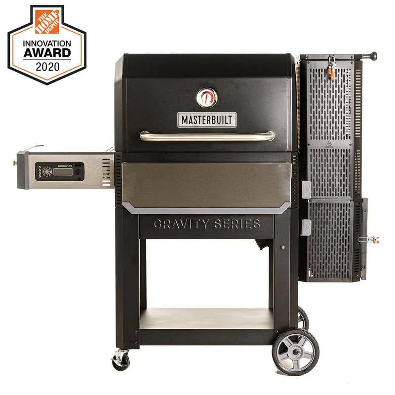 Digital WiFi barbecue a carbone Series 1050, Gravity, Nero