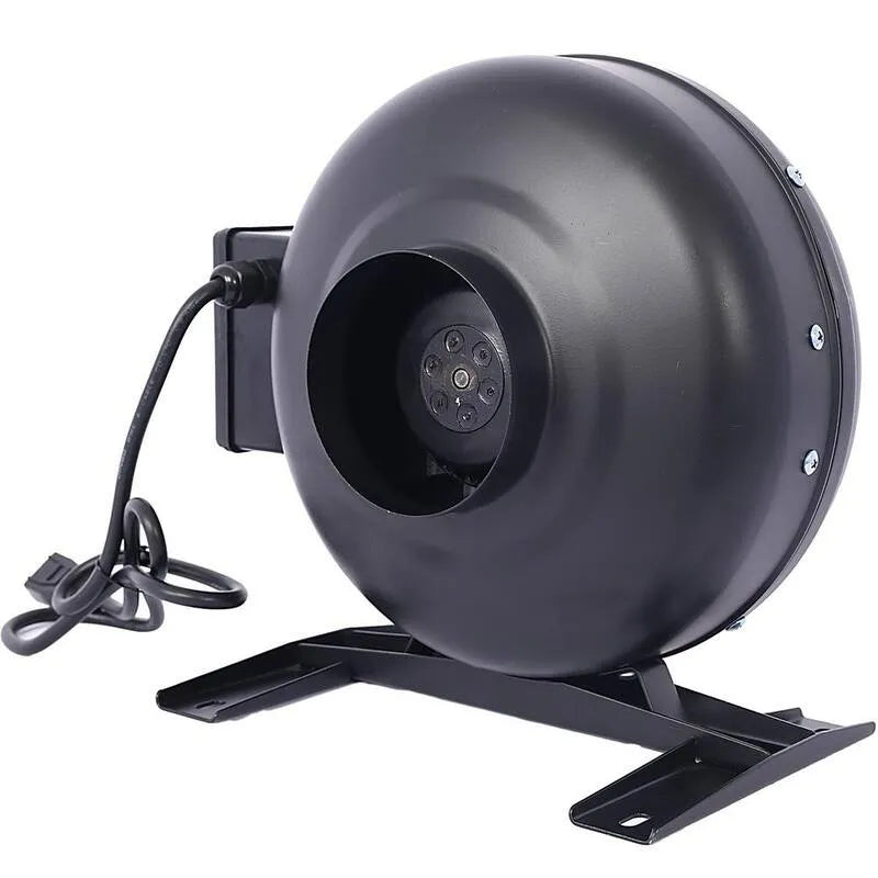 4 in., 4 in. 316 CFM Inline Duct ventilatore: aria Circulation Vent ventilatore da pavimento per idroponici, massaggio di circolazione e cucine, basi, 316 CFM