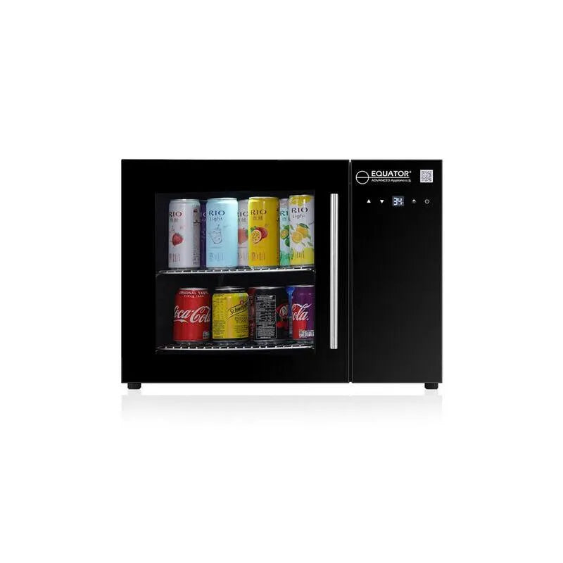 Frigorifero, 25 pollici, 110V, Touch Controls, Nero