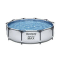 Bestway sopra il terreno della piscina della famiglia, 10 ft, 30 in., acciaio
