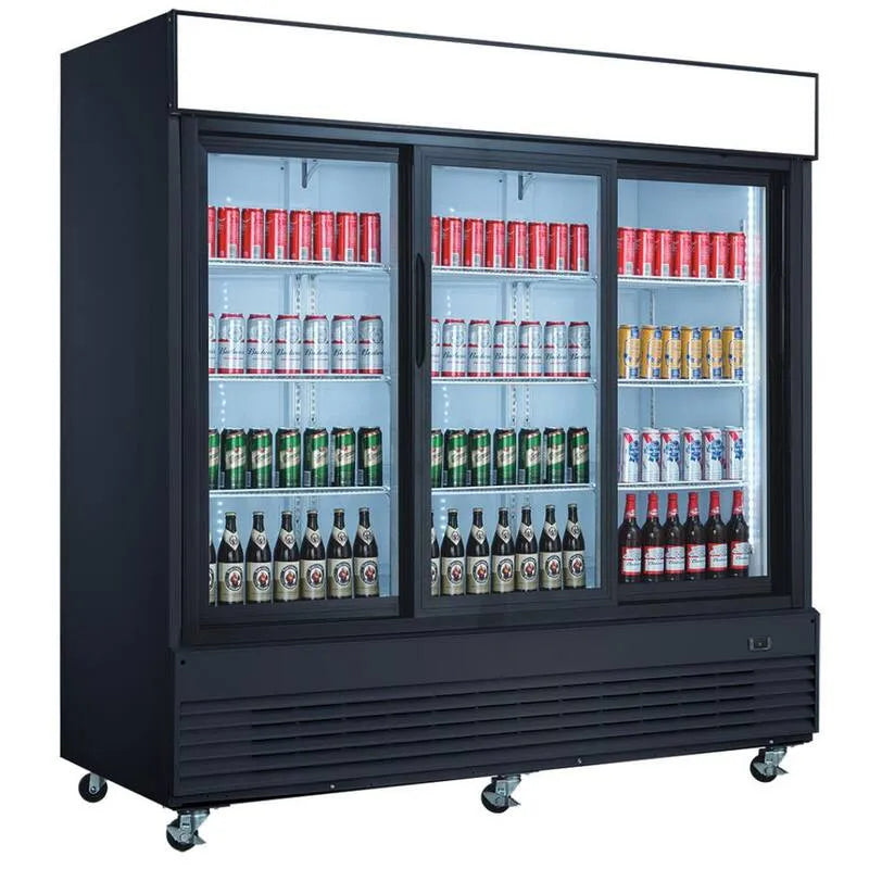 Frigorifero ESM68RS, 78 pollici, 59. 88 cu. ft, Commercial-Grade Design, Nero, 59.88 cu. ft