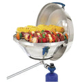 Griglia di barbecue portatile del gas di prova del bollitore, acciaio inossidabile, progettazione portatile compatta, propano liquido, marino