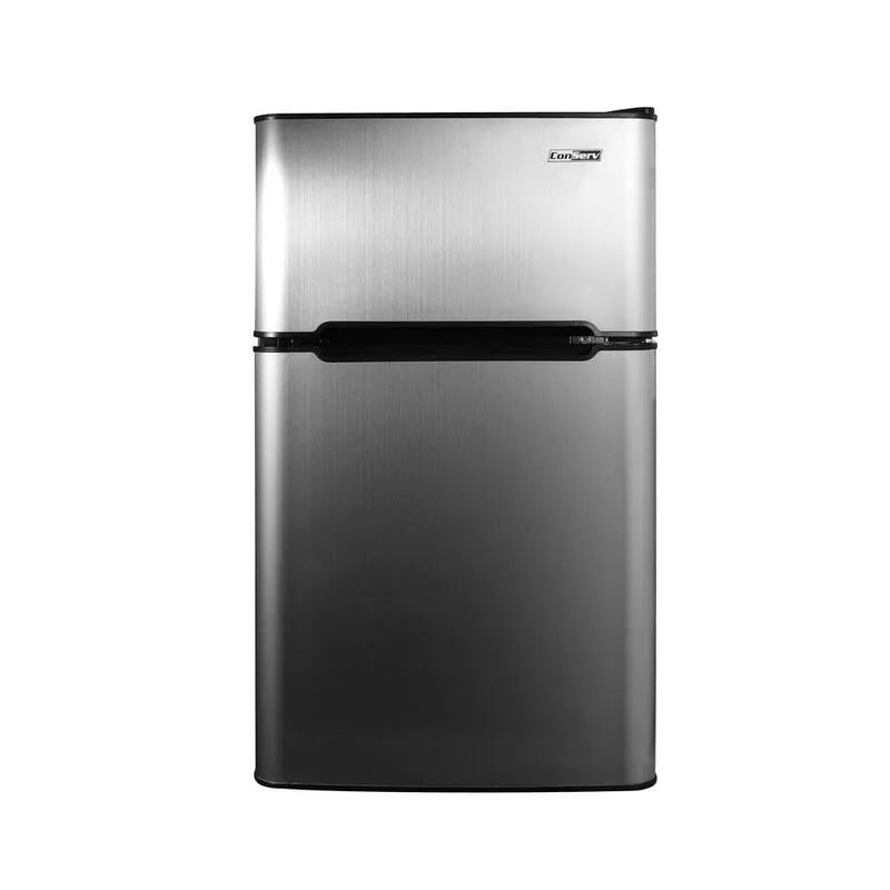 Frigorifero 2-Door, Design compatto portatile, 19 in., 3. 2 cu. ft, 110V, reversibile, 3.2 cu. ft