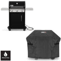 Weber E-315 Bruciatore Gas naturale Grill, 3-Burner, Nero, Griglie di gas naturali