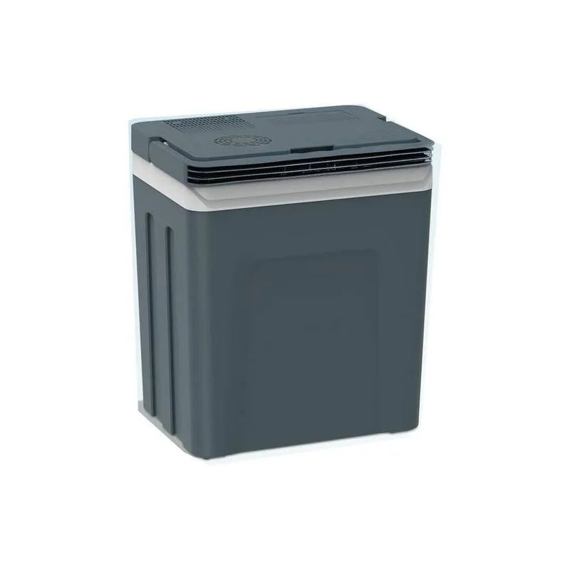 frigorifero, 27 qt, 12V, portatile, compatto portatile, grigio