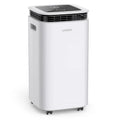 Deumidificatore 34-Pint, Basements o Camere Damp Fino a 2500 mq, Bianco, Basements o Camere Damp Fino a 2500 mq.