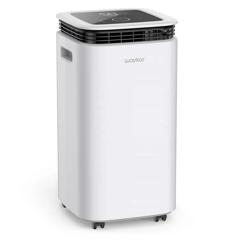 Deumidificatore 34-Pint, Basements o Camere Damp Fino a 2500 mq, Bianco, Basements o Camere Damp Fino a 2500 mq.