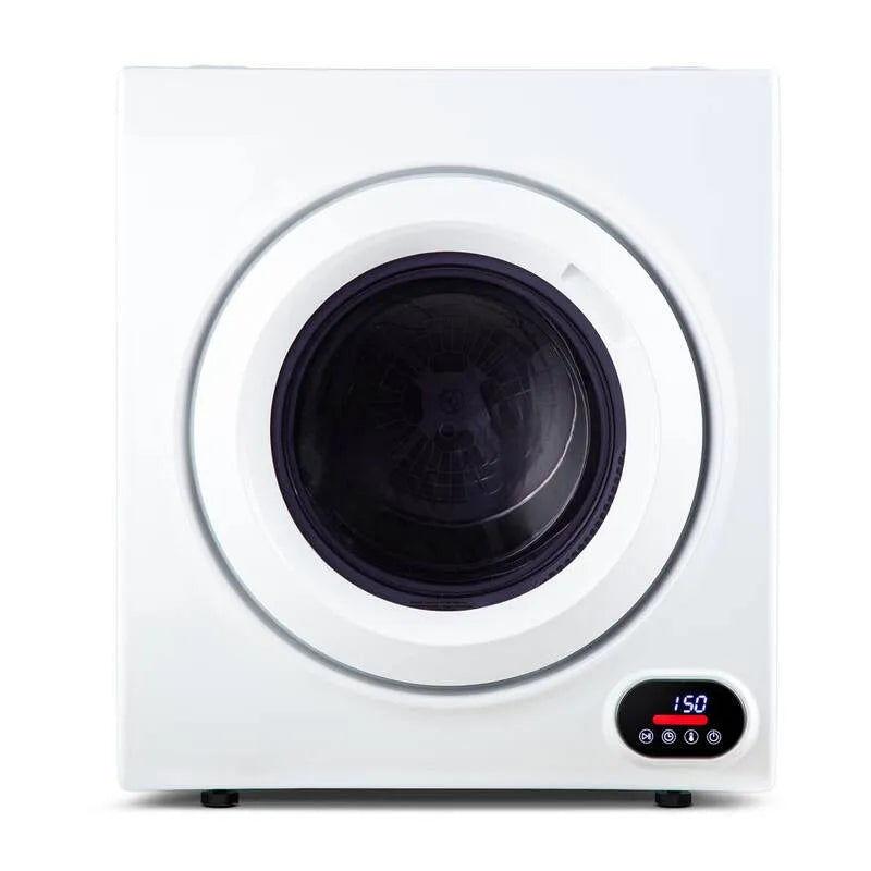 Asciugatrice compatta elettrica accatastabile, 3. 55 cu. ft, Design compatto portatile, bianco, 3.55 cu. ft