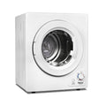 Modalità di essiccazione automatica, 2. 8 cu. ft. asciugatrice elettrica sfogata in bianco, impedisce il filtro di costruzione del lino e 4, 2.8 cu. ft
