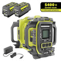 Generatore portatile RYOBI 1800-Watt, Design portatile compatto, 40V, batterie 6. 0 Ah, 6.0 Ah