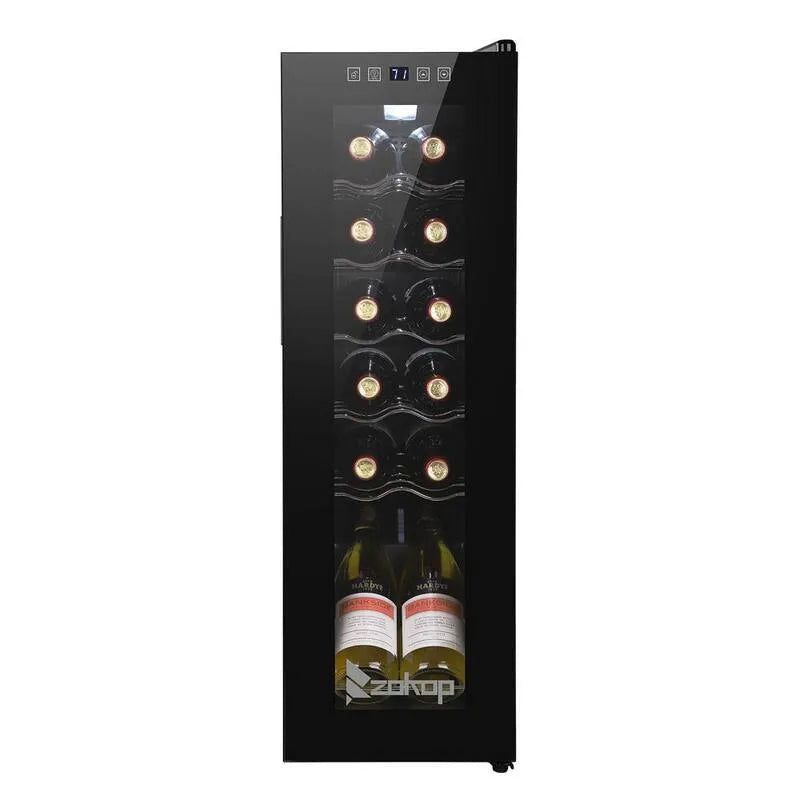 12 bottiglie Raffreddatore da 12 bovini, compressore da 12 bovini e bevande, 9. 92 in., 9.92 in